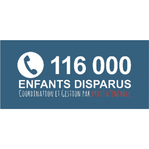 116 000 enfants disparus, coordination et gestion par droit d'enfance 
