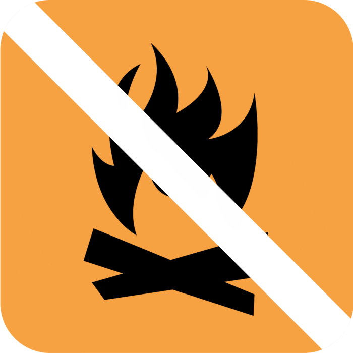 Interdiction d'allumer un feu